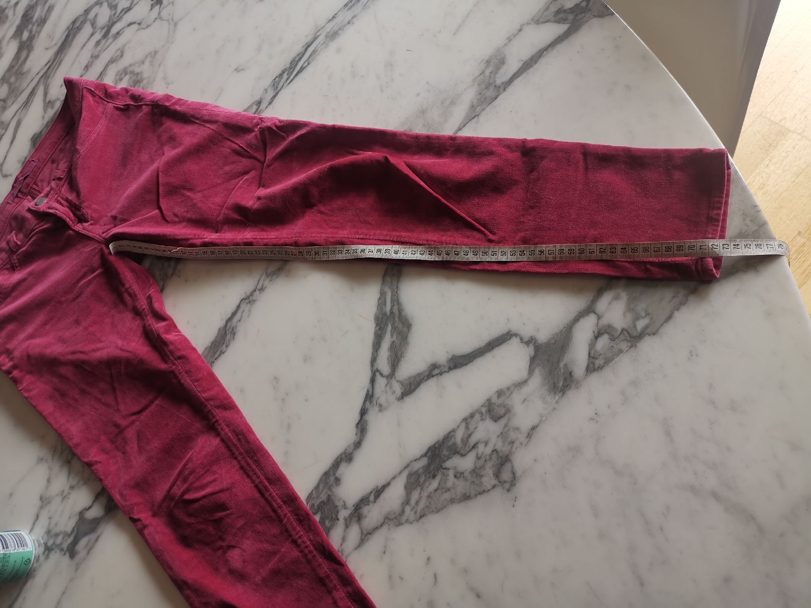 Pantaloni: JBrand Slim Samt Hose – Usato da Uerikon venduto da pink_flamingo 6