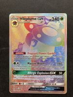 Vileplume GX cosmic eclipse rainbow 250 English Pokémon card