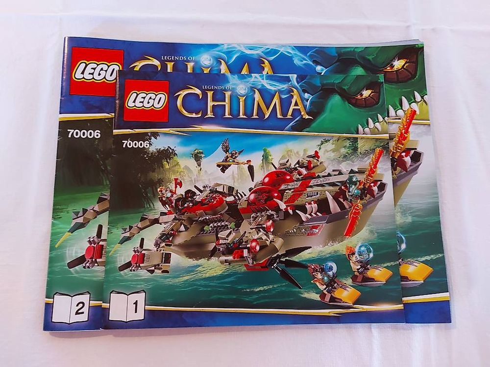 Lego Kit di costruzioni: LEGO 70006 CHIMA Cragger's Croc-Boot Zentrale – Usato da Kirchlindach venduto da jackyma 4