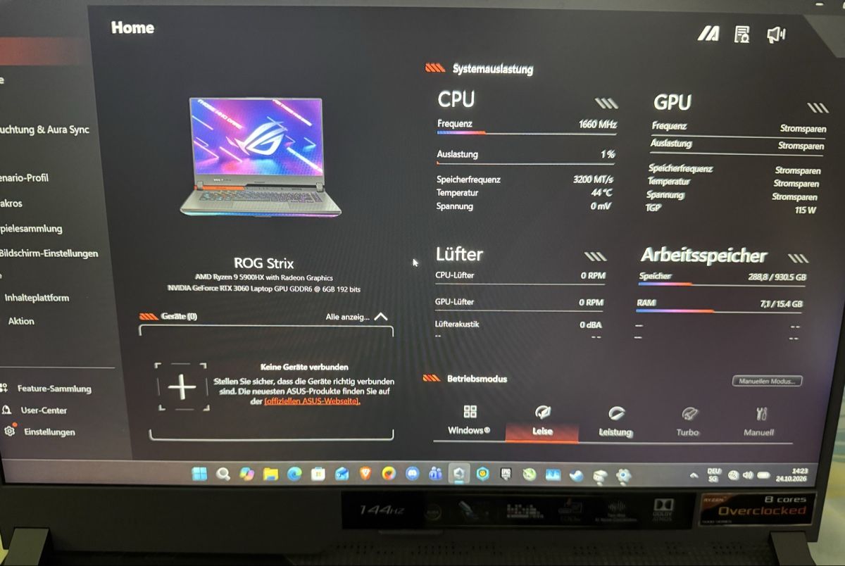 Asus Notebook: ASUS ROG STRIX G15 – Usato da Oberwil BL venduto da Winner20 4