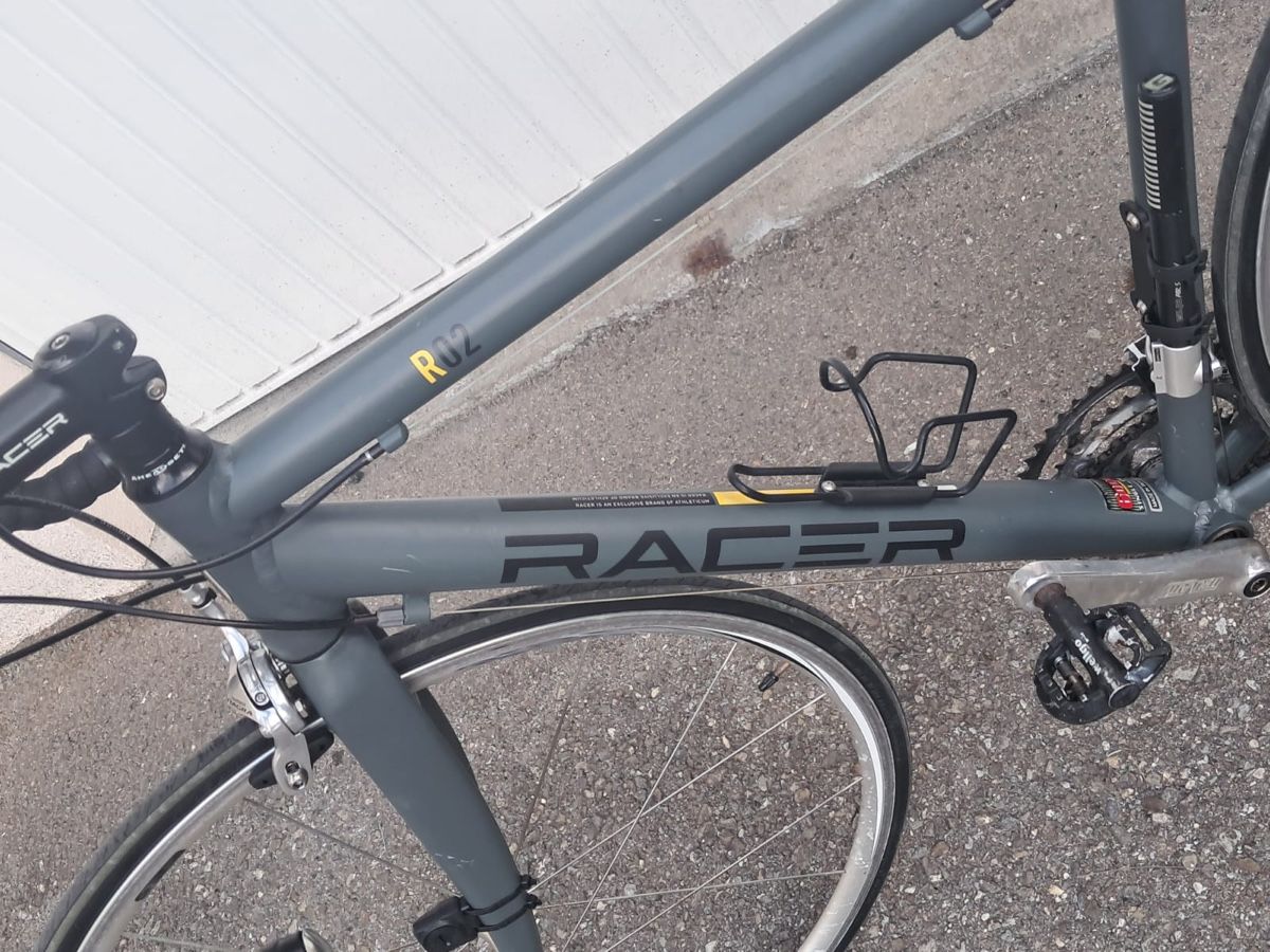Biciclette: Vélo de route gris de la marque Racer – Nuovo (secondo la descrizione) da Bulle venduto da Sammobil 4