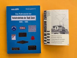 Das Rollmaterial der Verkehrsbetriebe der Stadt Zürich 1896