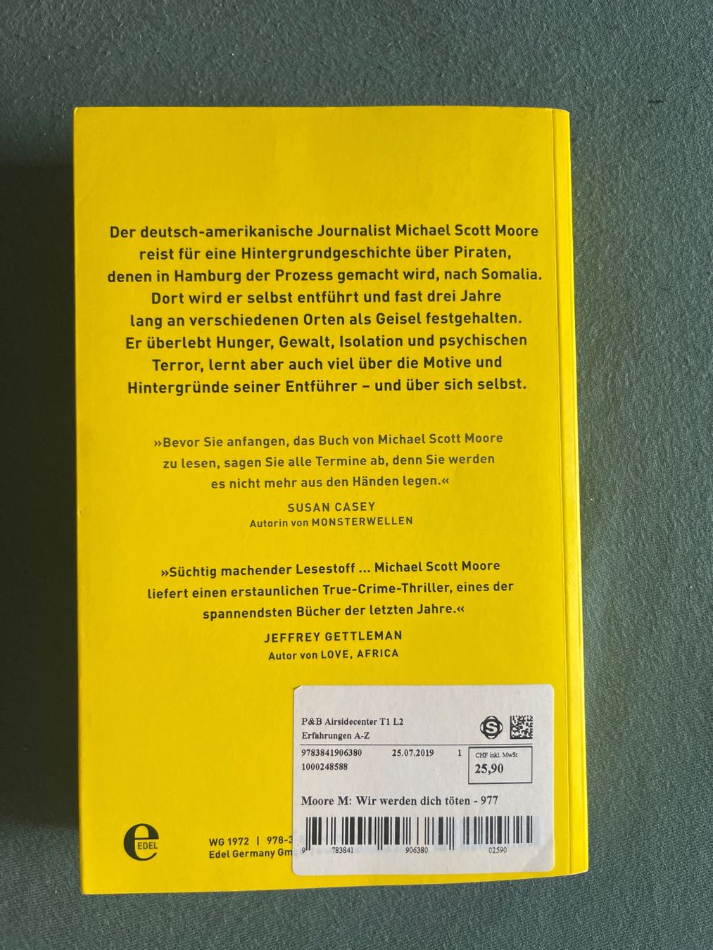 Libri: Wir werden dich töten Michael Scott Moore Buch – Usato da Urdorf venduto da ale_r9sl 1
