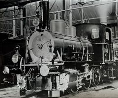 Dampflokomotive (18 x 22 cm)