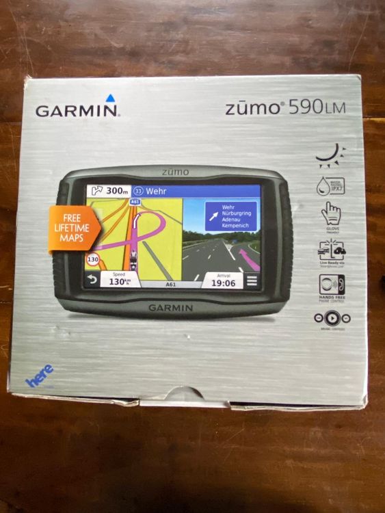 Navigatore satellitare per moto Garmin Zumo 595LM Travel Edition
