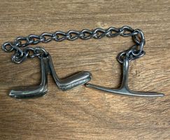 Vintage Knebel aus Metall, ca. 20cm lang, Top Zustand