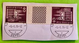 Nr.S 68 Motive und Baudenkmäler GESTEMPELT Geneve (3)  