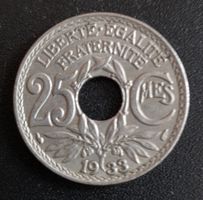 25 centimes 1933 France