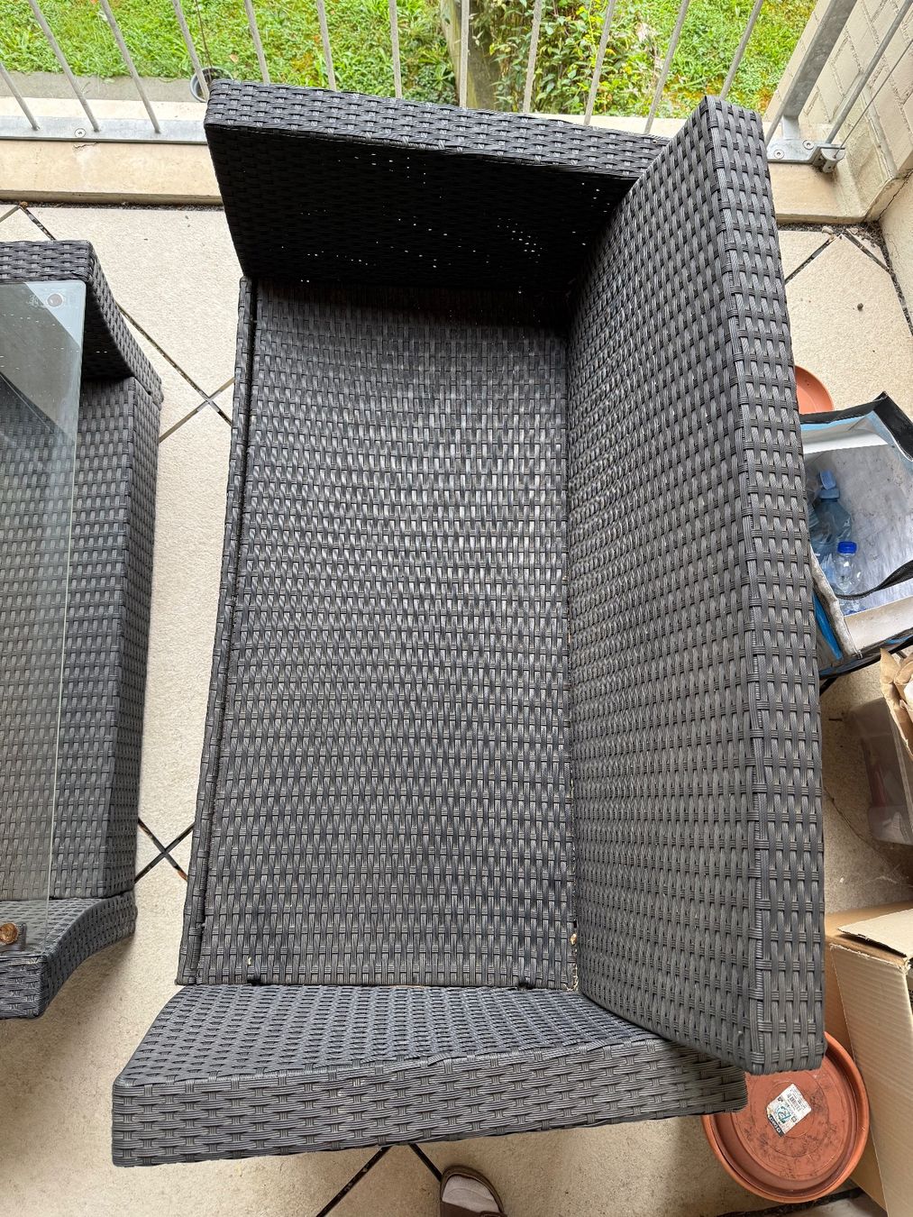 Set de table et chaises: Garten-Lounge Sitzbank + Tisch – D'occasion à Zürich par fab_k6zw 1