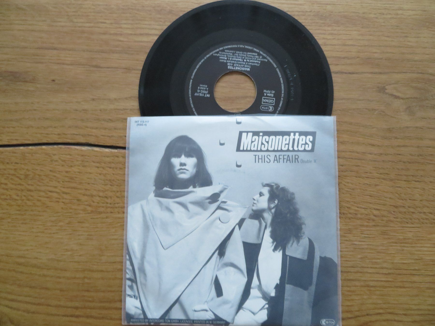 Dischi in vinile: Maisonettes - This Affair - Seltene Single Schallplatte! – Nuovo (secondo la descrizione) da Zürich venduto da max_cp5f
