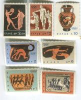 Briefmarken "Olympische Spiele". Griechenland