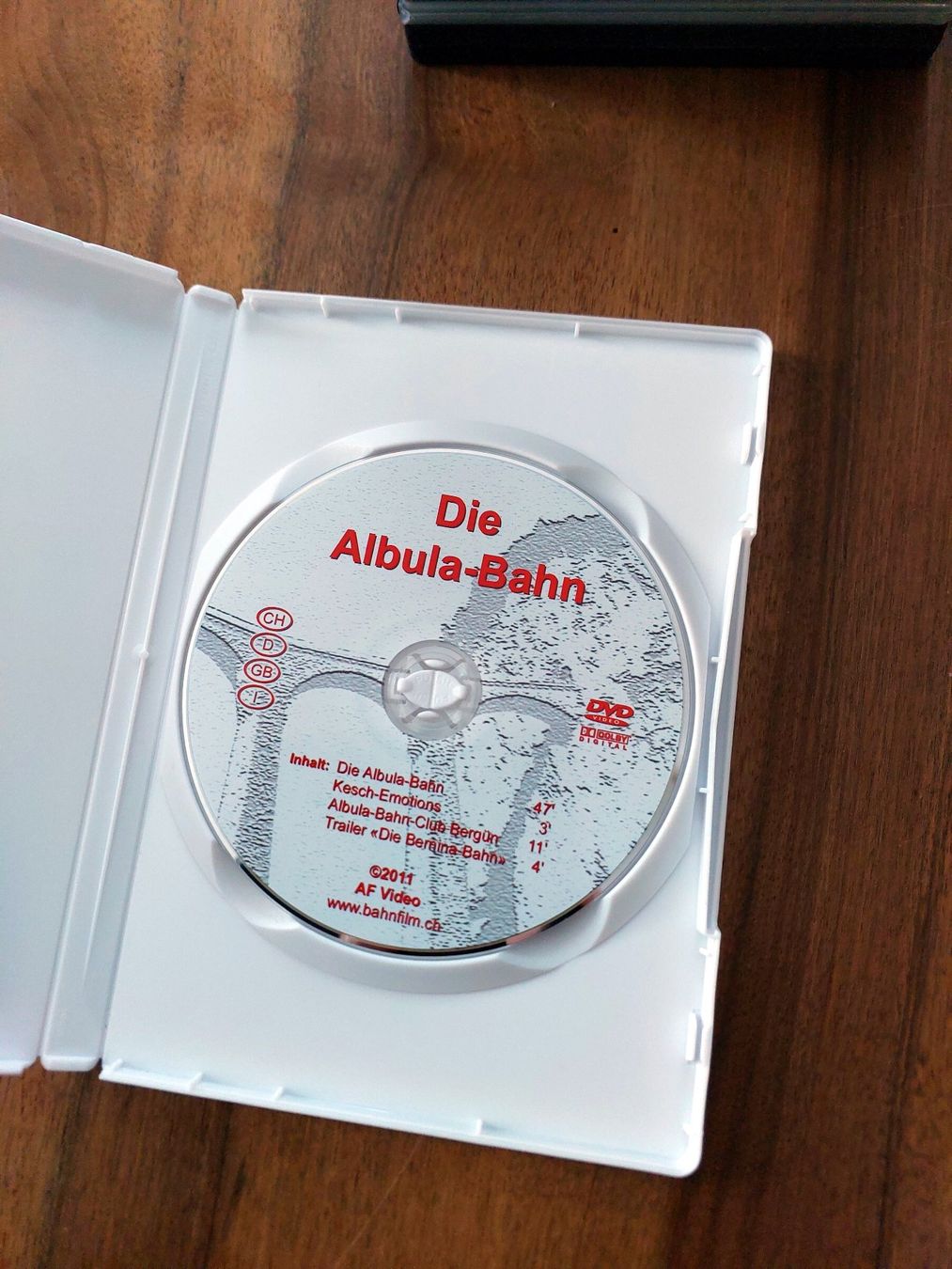 Alle DVDs: Die Albulabahn - Rhätische Bahn - DVD – Gebraucht aus Schönenwerd von Steidi 1