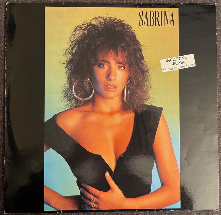 Sabrina Salerno Sabrina Debut LP vinyl 12