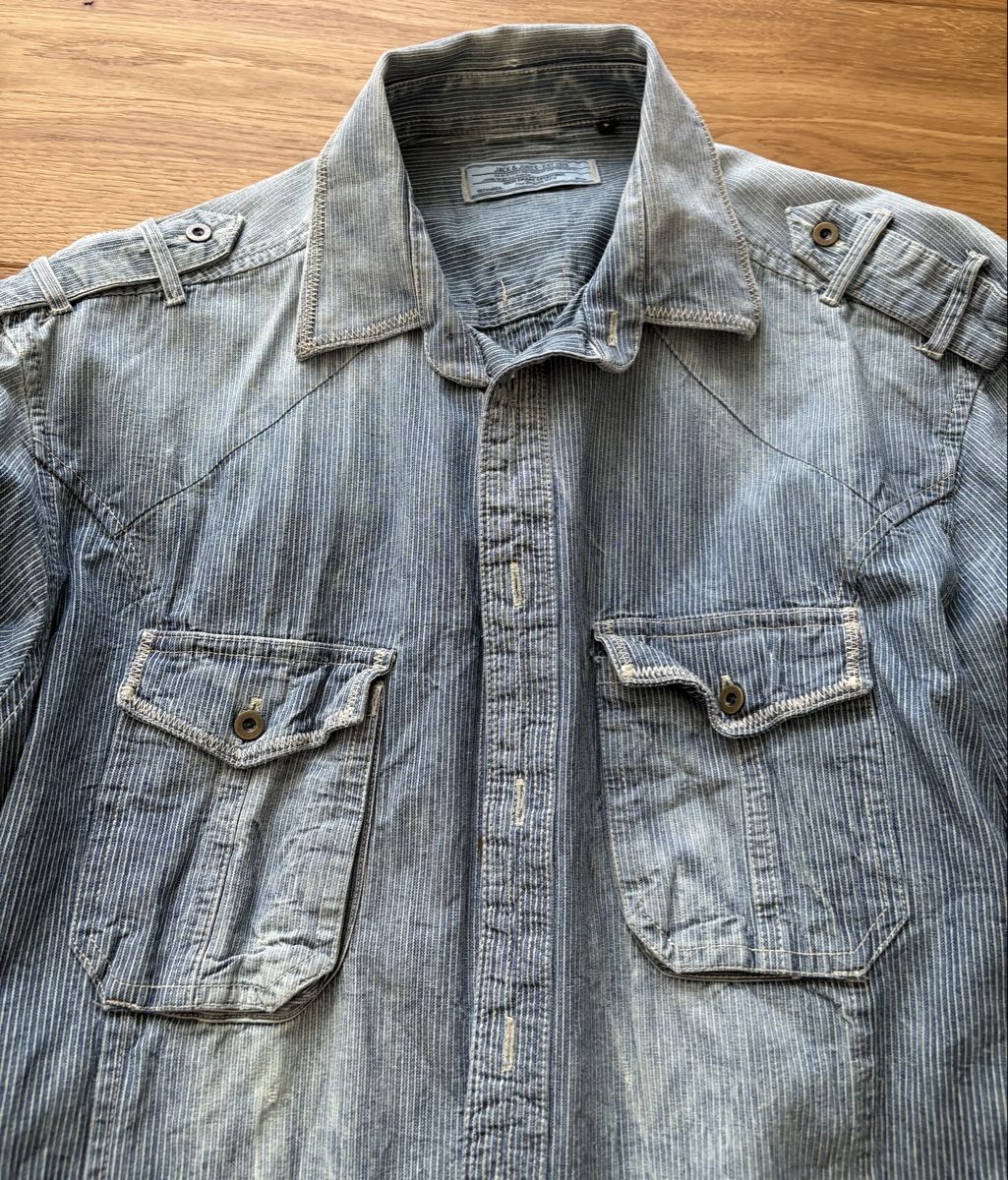 Camicie: Jack Jones Hemd L Jeans Style – Usato da Gelterkinden venduto da blackjack08
