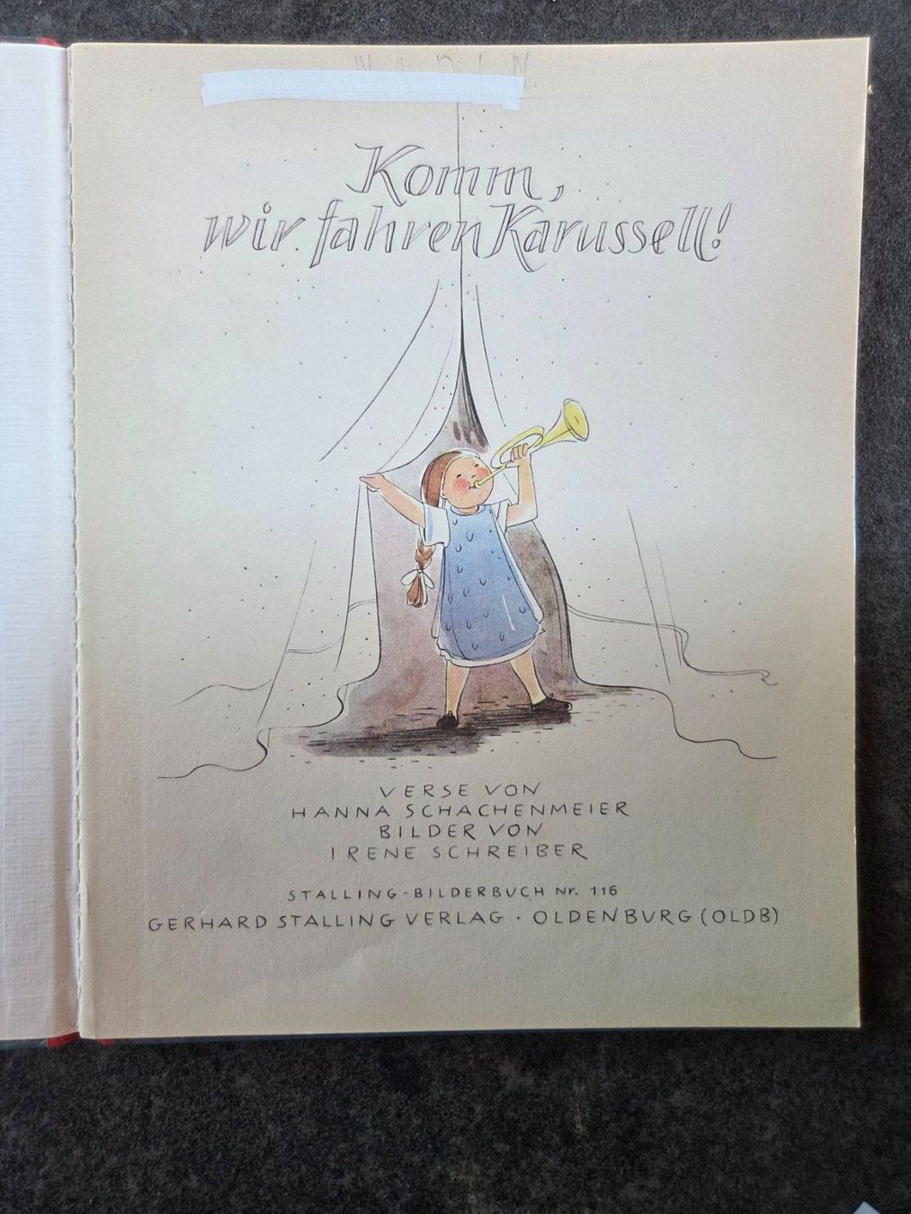 Libri: Komm wir fahren Karussell – Usato da Münsingen venduto da Sokilein 1