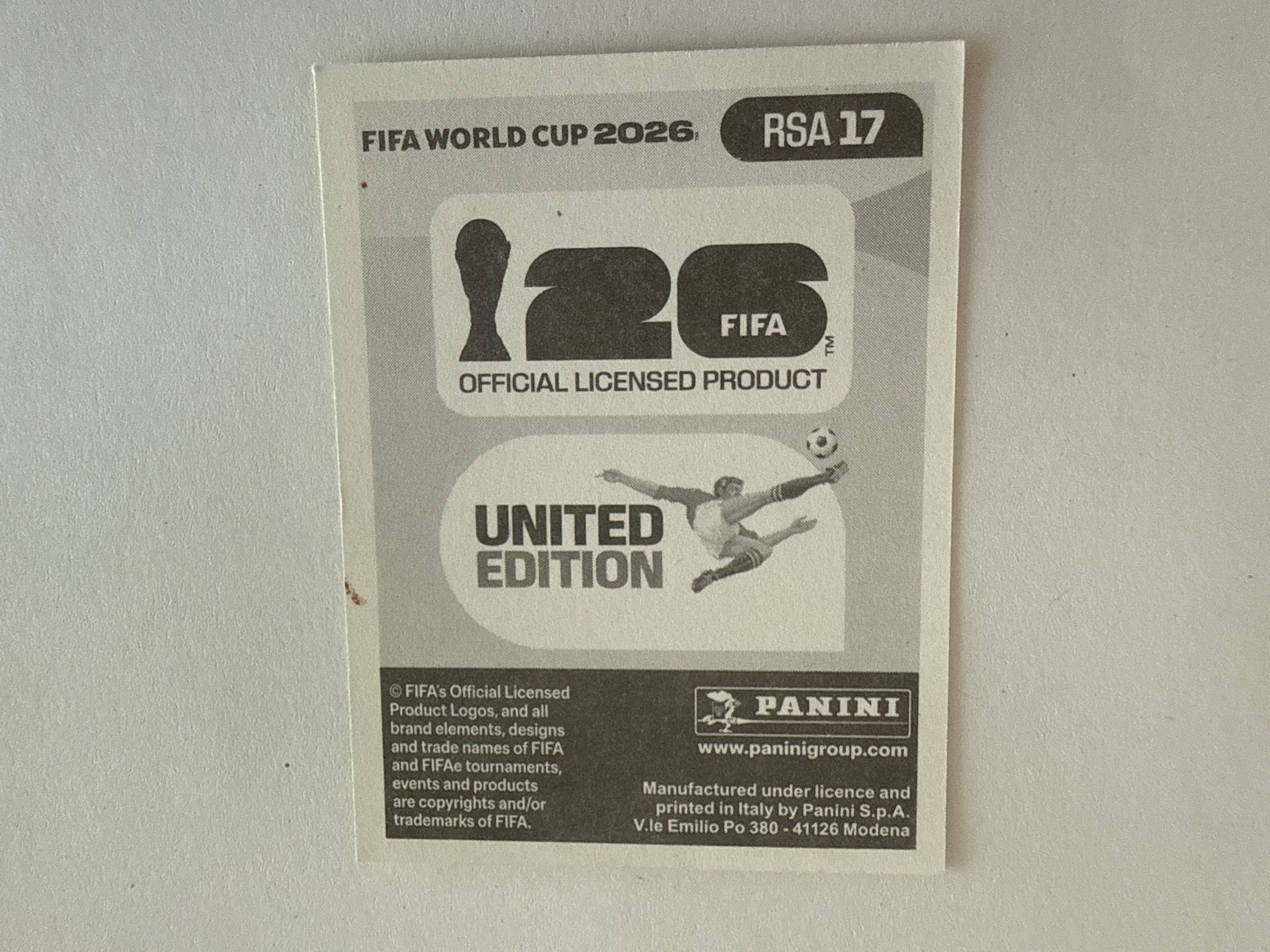 Panini Carte collezionabili: Foster RSA17 - Panini CH Edition WM 2026 – Nuovo (secondo la descrizione) da Grenchen venduto da nicus_aveiro 1