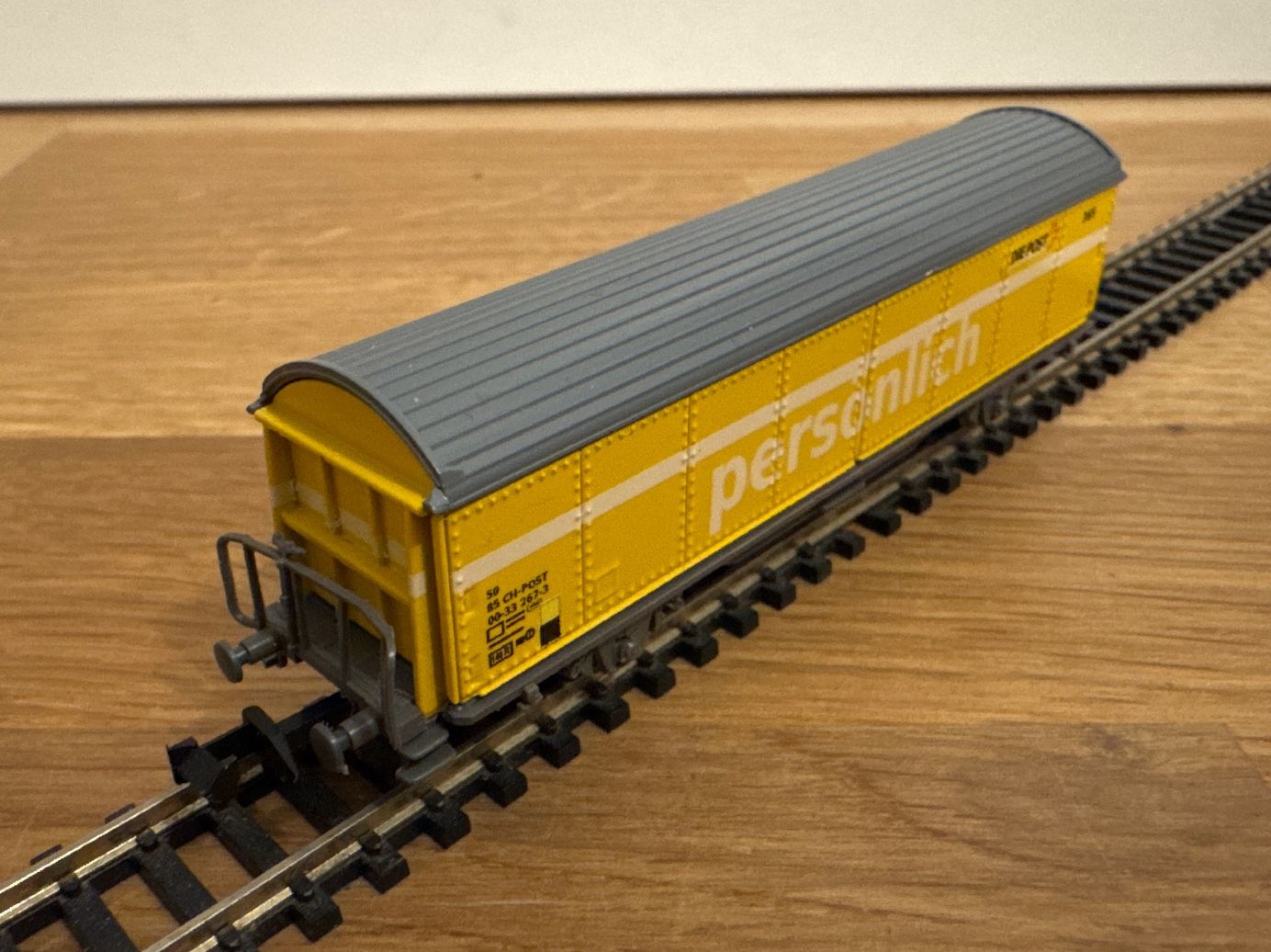 Roco Modellini di ferrovie: Roco SBB Güterwagen "Die Post“ persönlich – Nuovo (secondo la descrizione) da Schlierbach venduto da Look8 2