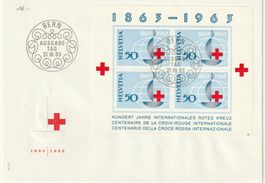 W40 FDC Rotes Kreuz 1963