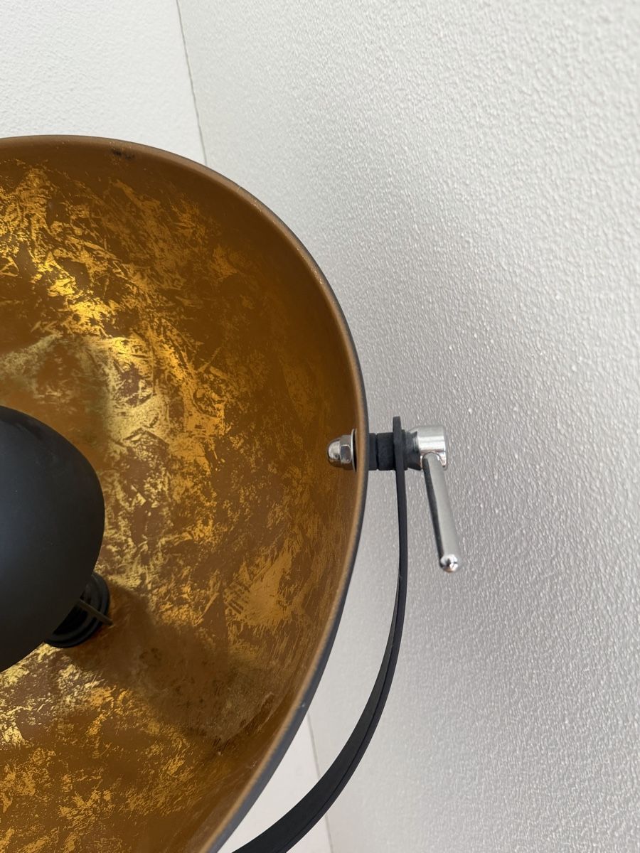 Lampade: Stehlampe, schwarz/gold, neuwertig, ein Hingucker! – Usato da Oberdorf NW venduto da moonshine07 1