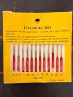 Uhrmacher Werkzeug - Bergeon 3008 Zapfenreibahlen