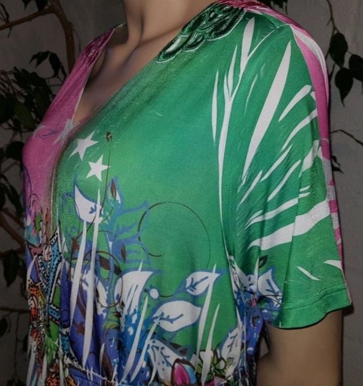 Vestiti: Farbenfrohes Sommerkleid, Gr. XL – Nuovo (secondo la descrizione) da Sursee venduto da Aniri 6