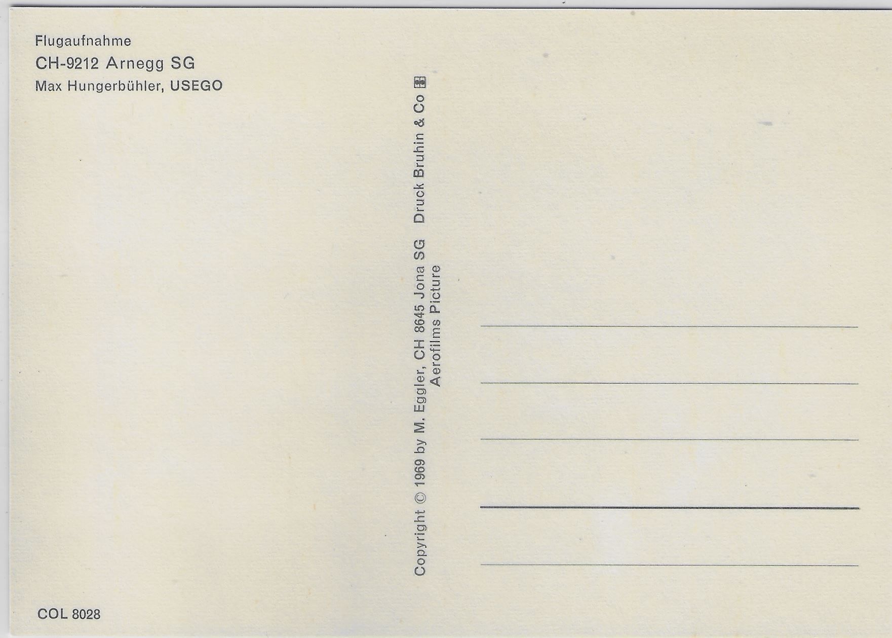 Cartoline postali: Flugaufnahme Arnegg SG – Antico da Ettingen venduto da Kartenplanet 1