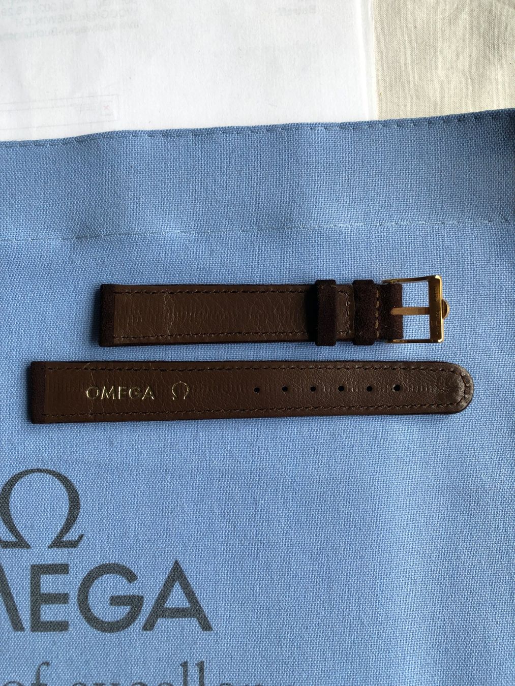 Omega Orologi: Omega Uhrenarmband Original 18mm. – Nuovo (secondo la descrizione) da Biel/Bienne venduto da winnertaco 2