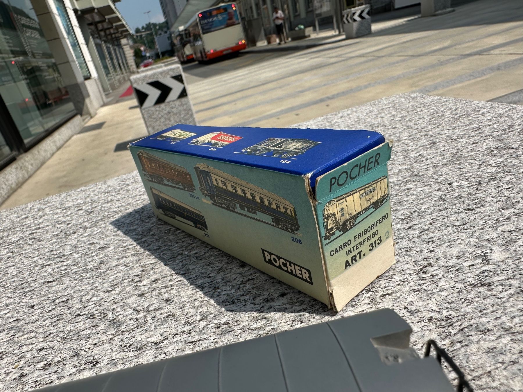 Pocher Modellini di ferrovie: Pocher 313 H0 Interfrigo DB BOX! – Usato da Chiasso venduto da Carrara-Modellismo 3