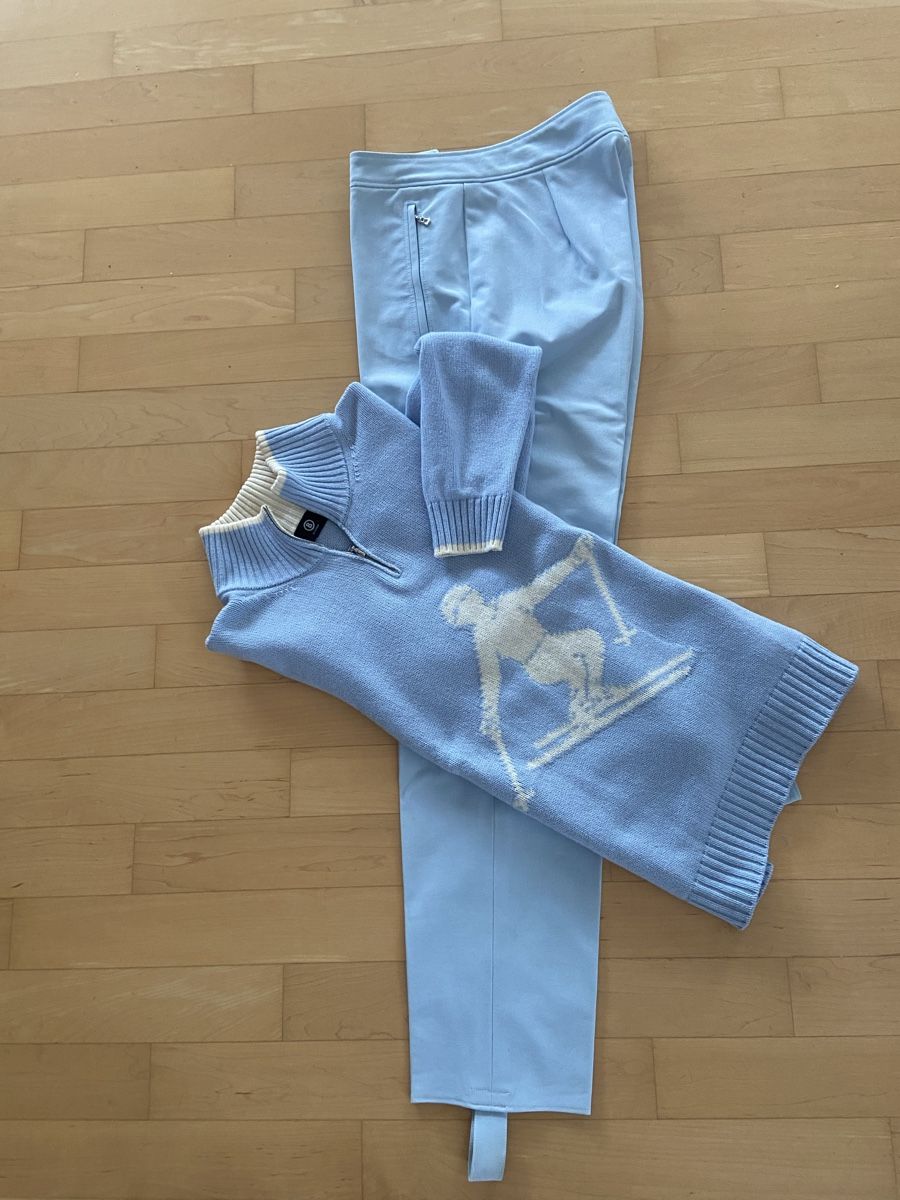 Bogner Maglioni & Felpe: Bogner Après-Ski Pullover Hellblau Grösse 40 – Usato da St. Gallen venduto da luzi06 9