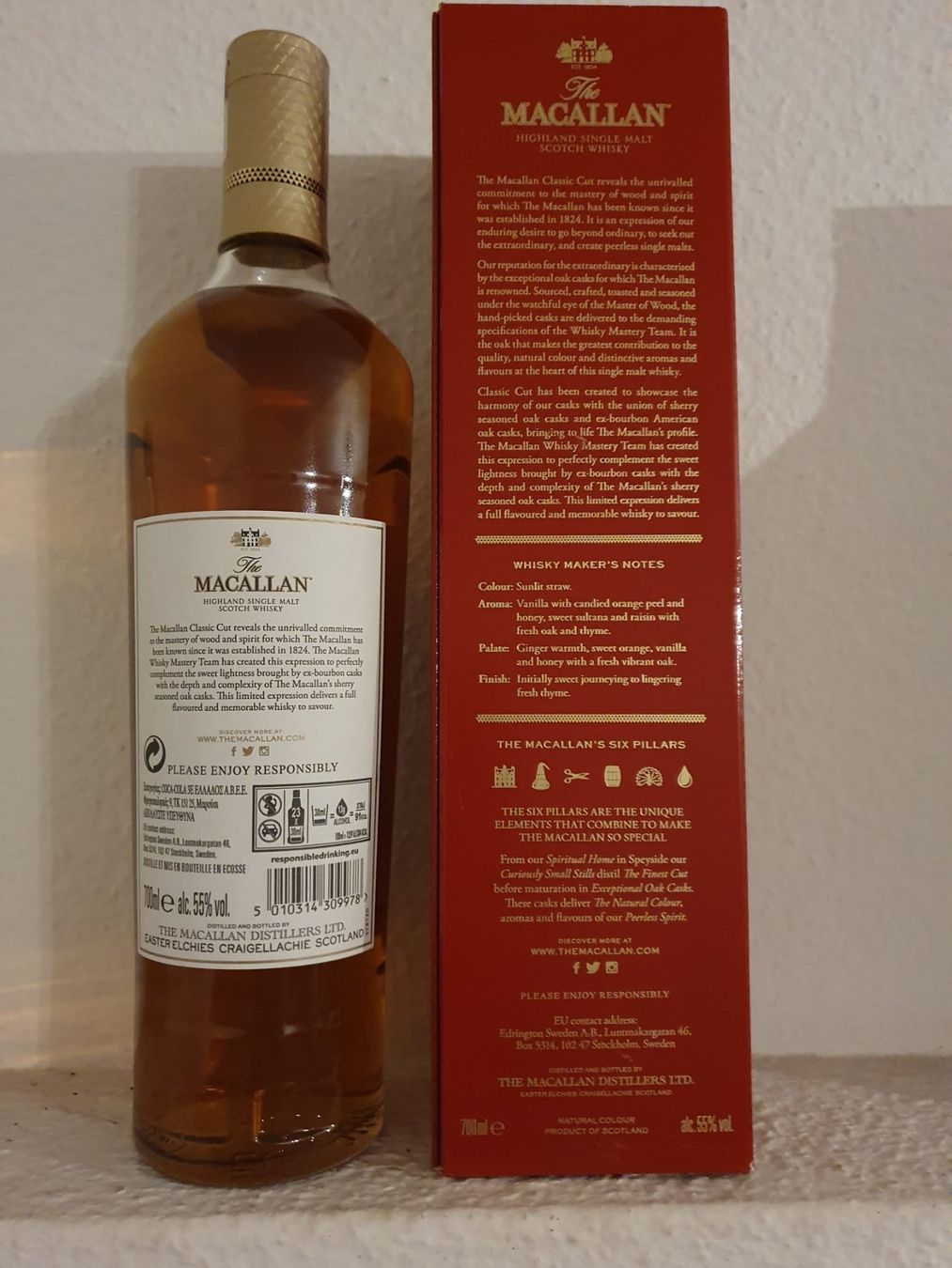 Macallan Bevande alcoliche: Macallan Classic Cut 2020 – Nuovo e nell'imballaggio originale da Langnau am Albis venduto da jer_pm72 2