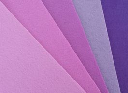 Bastelfilz-Set 5 Bogen 30x30 cm Felt Diy
