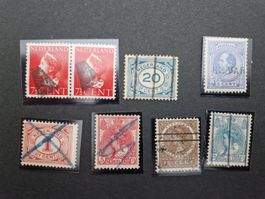 Briefmarken Nederland (spez. Stempelung)