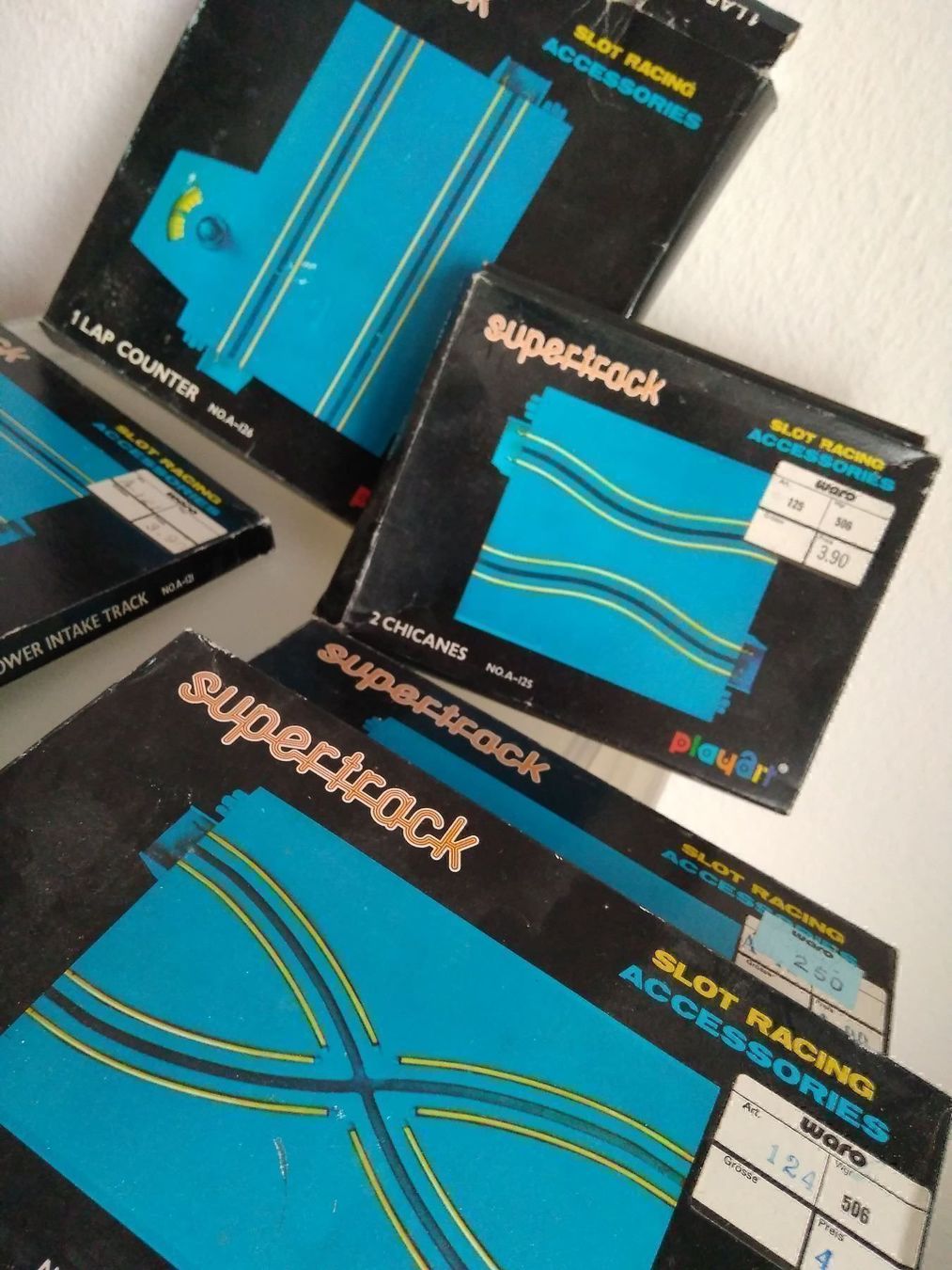 Käfige, Transport & Sicherheit: Retro Autorennbahn SUPER TRACK / Playart, gebraucht – Defekt aus Döttingen von Schlei 6
