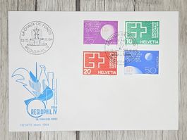 CL09 Enveloppe + Timbre Suisse 1964