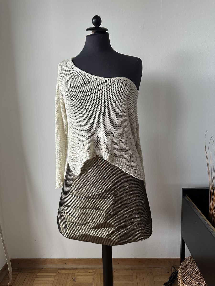 H&M Jupes: H&M Minirock Grösse S Goldfarben – D'occasion à Wohlen AG par jes_9c79