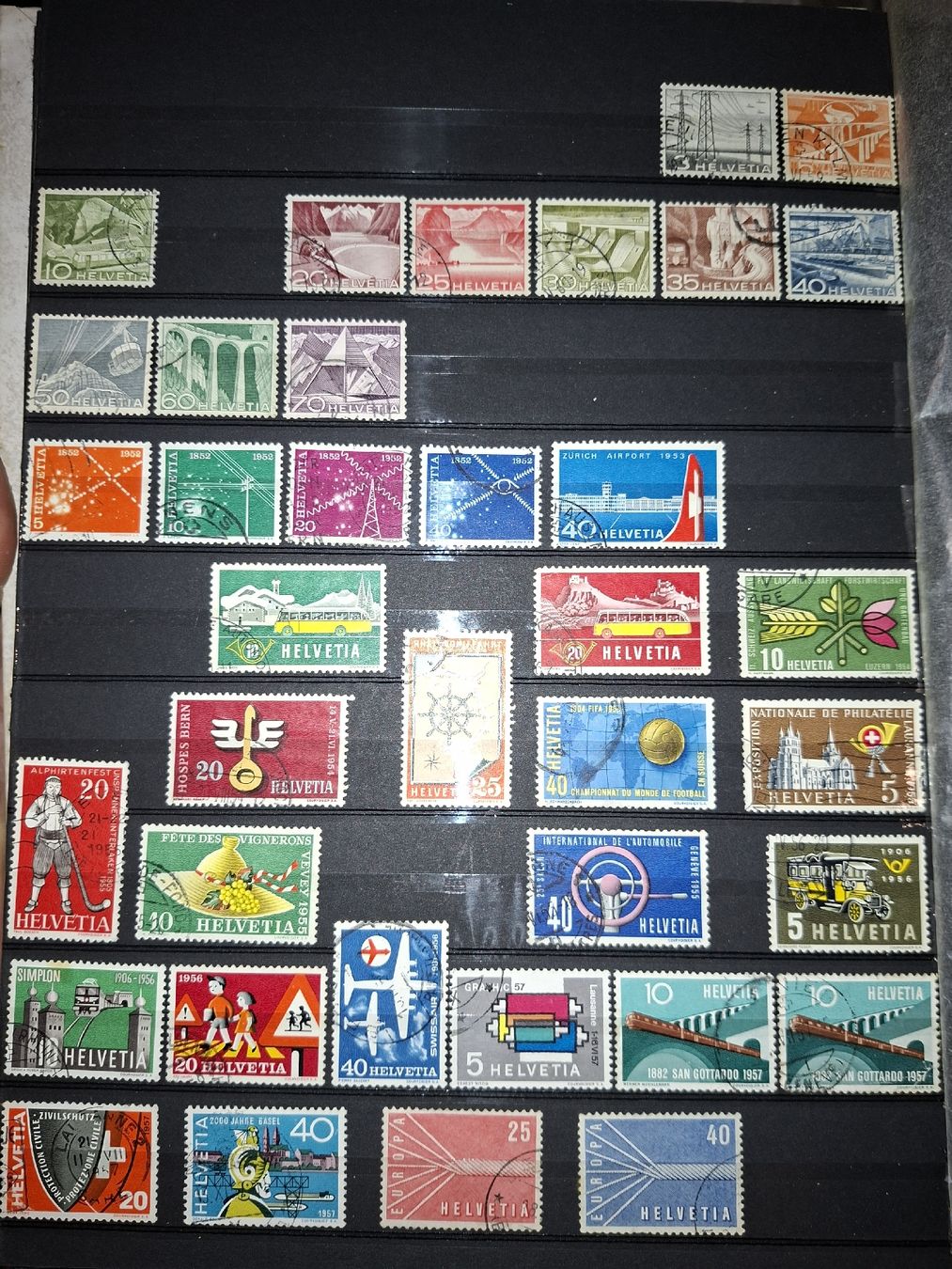 Tous les timbres: Werbemarken diverse mit Album – D'occasion à Balgach par SIMEON27 6