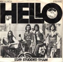 Single7  Hello  --  Star Studded sham