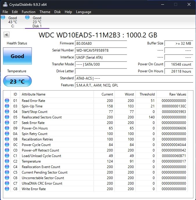 Western Digital Dischi rigidi: 1TB HDD Western Digital – Difettoso da Dielsdorf venduto da EinTechy 2
