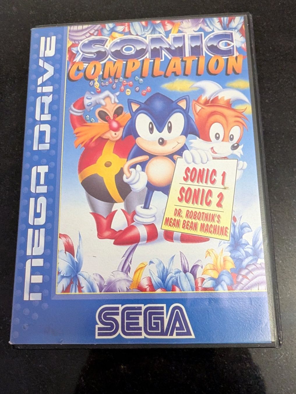Sega Giochi: SONIC COMPILATION (PAL) - SEGA MEGA DRIVE – Usato da Spiegel b. Bern venduto da Natix