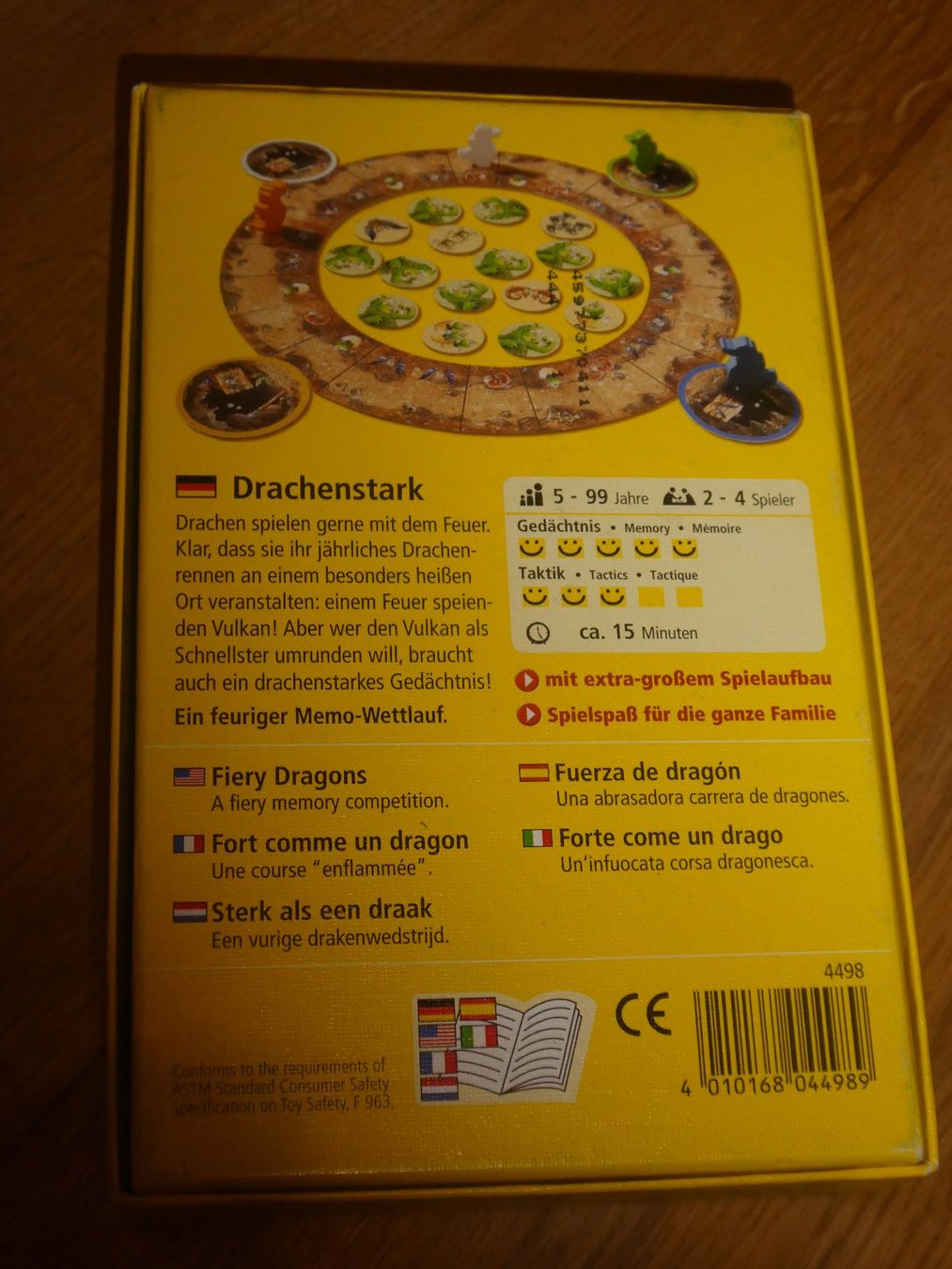 Haba Giochi: Drachenstark- ein feuriger Memo-Wettlauf – Usato da Dinhard venduto da heidibei 1
