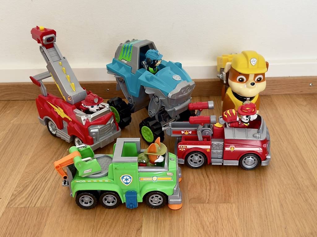 Giocattoli: Paw Patrol-Welpen auf einem Auto – Usato da Binningen venduto da rit_7nbr 1