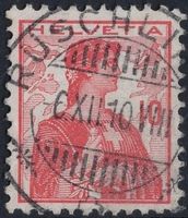 RÜSCHLIKON 6.XII.10 - Vollstempel auf Helvetia Brustbild