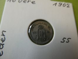 Schweden 1902, 10 Oere    Silber .400