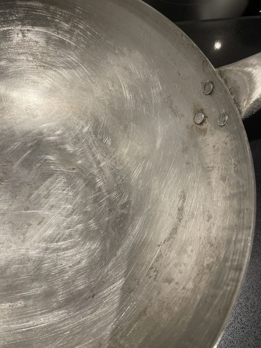 Pfannen: Wok-Pfanne aus Stahl, gebraucht – Gebraucht aus Niederglatt ZH von ctulimp 1