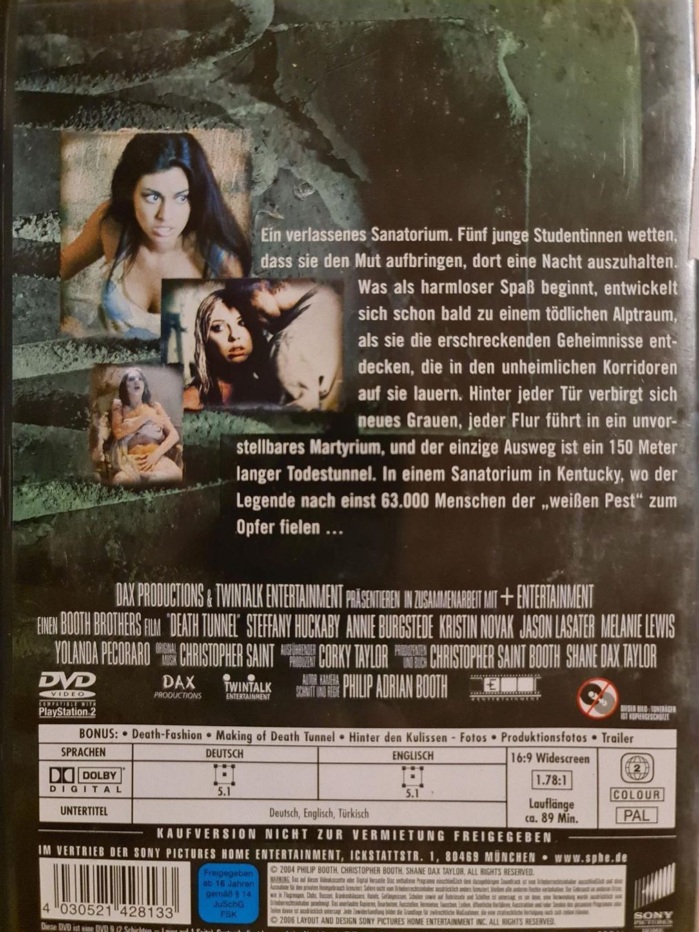 Tutti i DVDs: Death tunnel – Usato da Dintikon venduto da Vexi 1