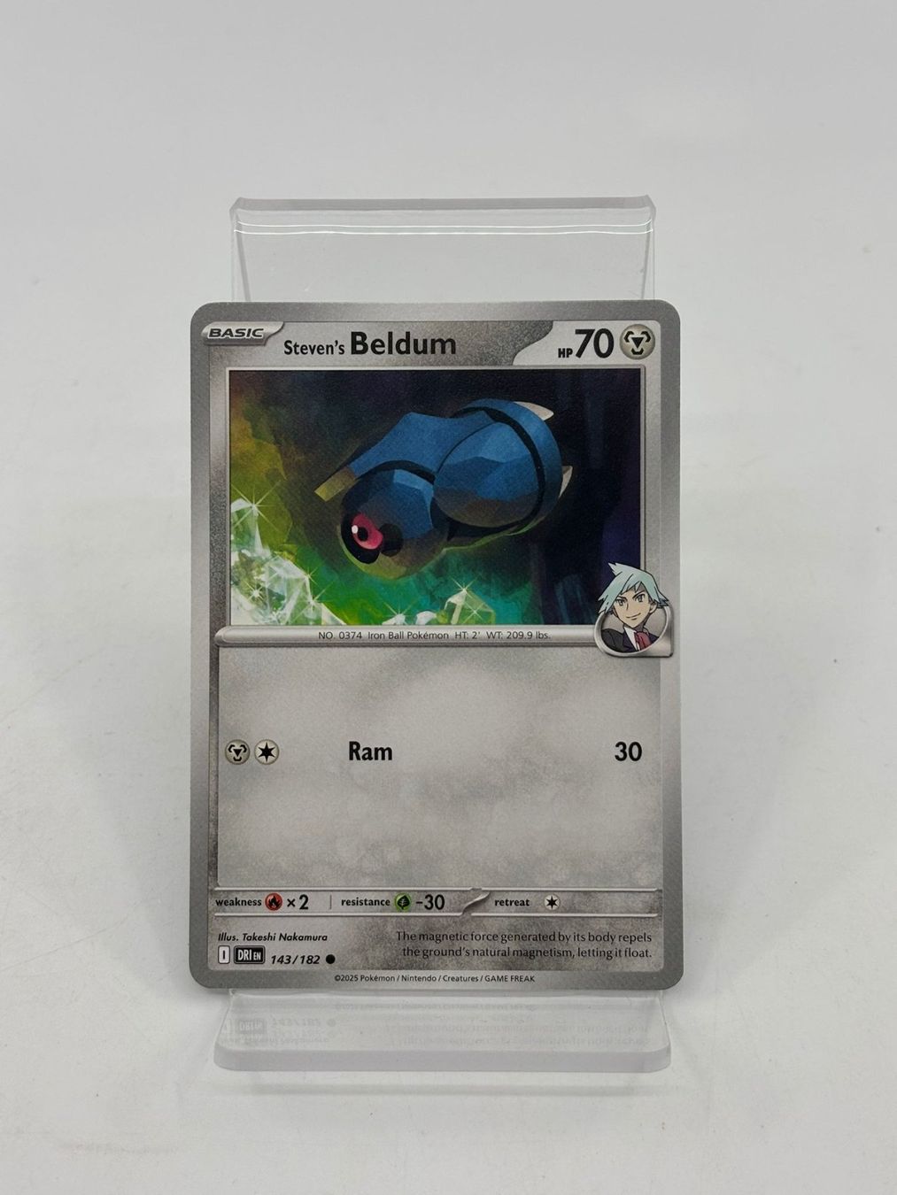 Pokémon Sammelbilder & Trading cards: Pokemon Steven's Beldum 143/182 – Gebraucht aus Herisau von Pokemon2026