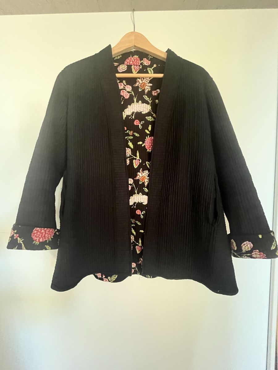 Giacche: Wendbare Jacke schwarz/🌺 – Nuovo (secondo la descrizione) da Bern venduto da Romel