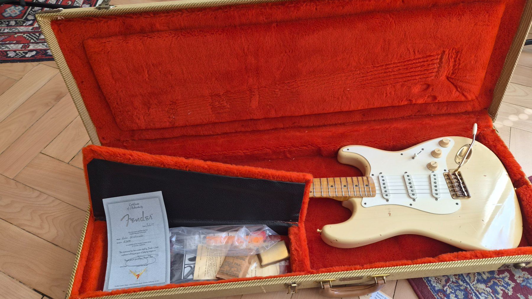 Fender Strumenti musicali: Fender Stratocaster Mary Kaye Cunetto – Usato da pieterlen venduto da AntonelloGuitars 1
