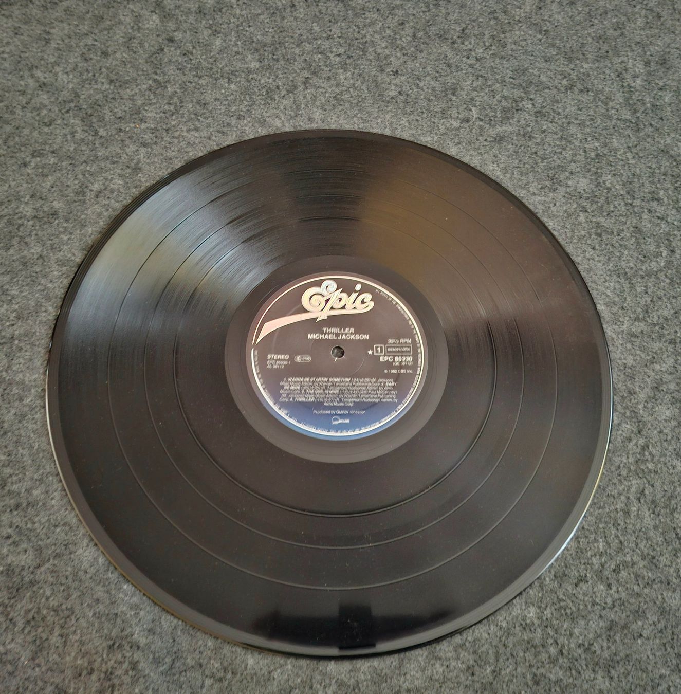 Dischi in vinile: Michael Jackson, Thriller, LP – Usato da Merenschwand venduto da lea61 5