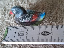 Süsse, älter, Vintage Ente, handbemalt, fürs Puppenhaus